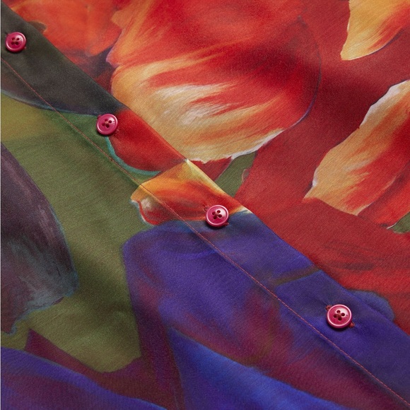 Ted Baker MIRU Floral Print Midi Dress - Picture 5 of 9